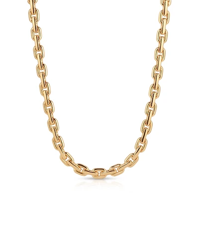 Ettika 18k Gold Plated Solid Chain Necklace