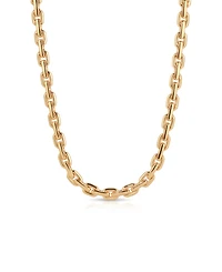 Ettika 18k Gold Plated Solid Chain Necklace