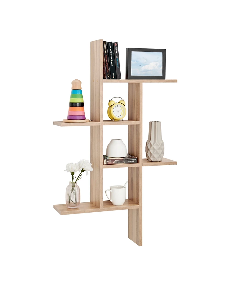 Cantilever Cubby Wall Shelf, Horizontal or Vertical