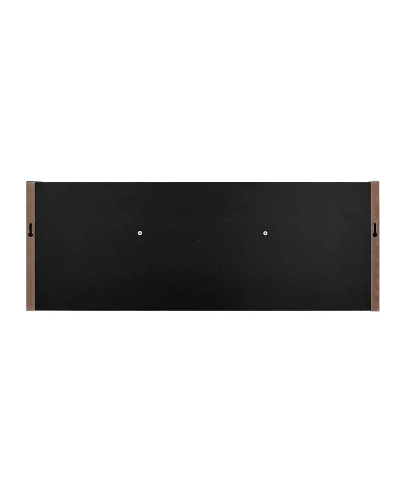 Entryway Floating Utility Wall Shelf with Hooks