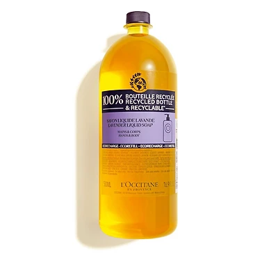 L'Occitane Shea Lavender Hands & Body Liquid Soap Refill 16.90 fl oz