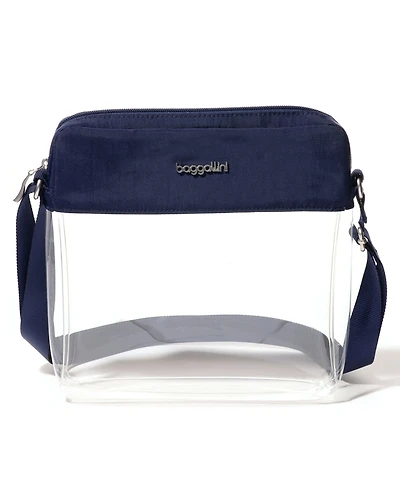 Baggallini Clear Stadium Crossbody