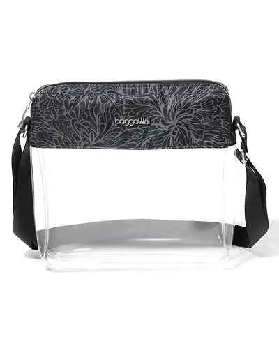 Baggallini Clear Stadium Crossbody