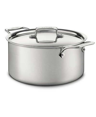 All-Clad D5 Brushed Stainless Steel 8 Qt. Covered Stockpot