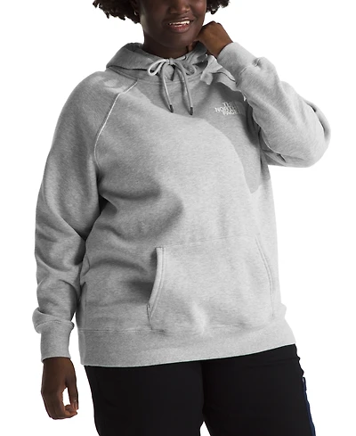 The North Face Plus Box Long-Sleeve Logo Hoodie
