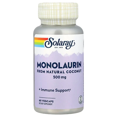 Solaray Monolaurin 500 mg - 60 VegCaps