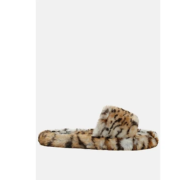 Snuggle-In Indoor Fur Flats