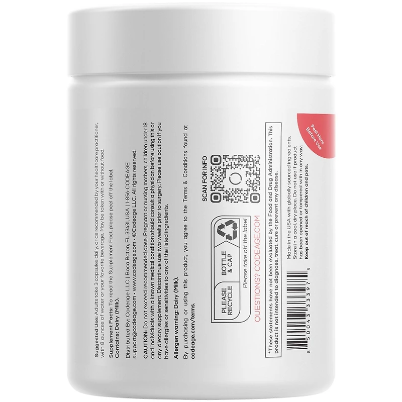 Codeage Multivitamin Recovery Elite Max Supplement