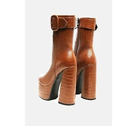 Bumpy Platform Bootie