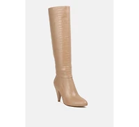 Rum Rolls Calf Croc Boots