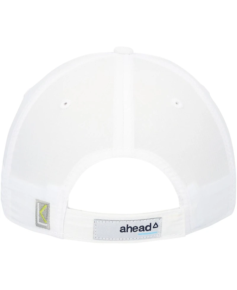 Women's Ahead White Genesis Invitational Marion Adjustable Hat