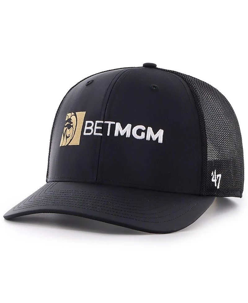Men's '47 Brand Black Austin Dillon Bet Mgm Sure Shot Brrr Trucker Adjustable Hat