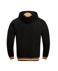 Men's Pro Standard Black Boston Bruins Retro Classic Fleece Pullover Hoodie