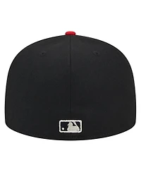 Men's New Era Black Boston Red Sox Metallic Camo 59FIFTY Fitted Hat