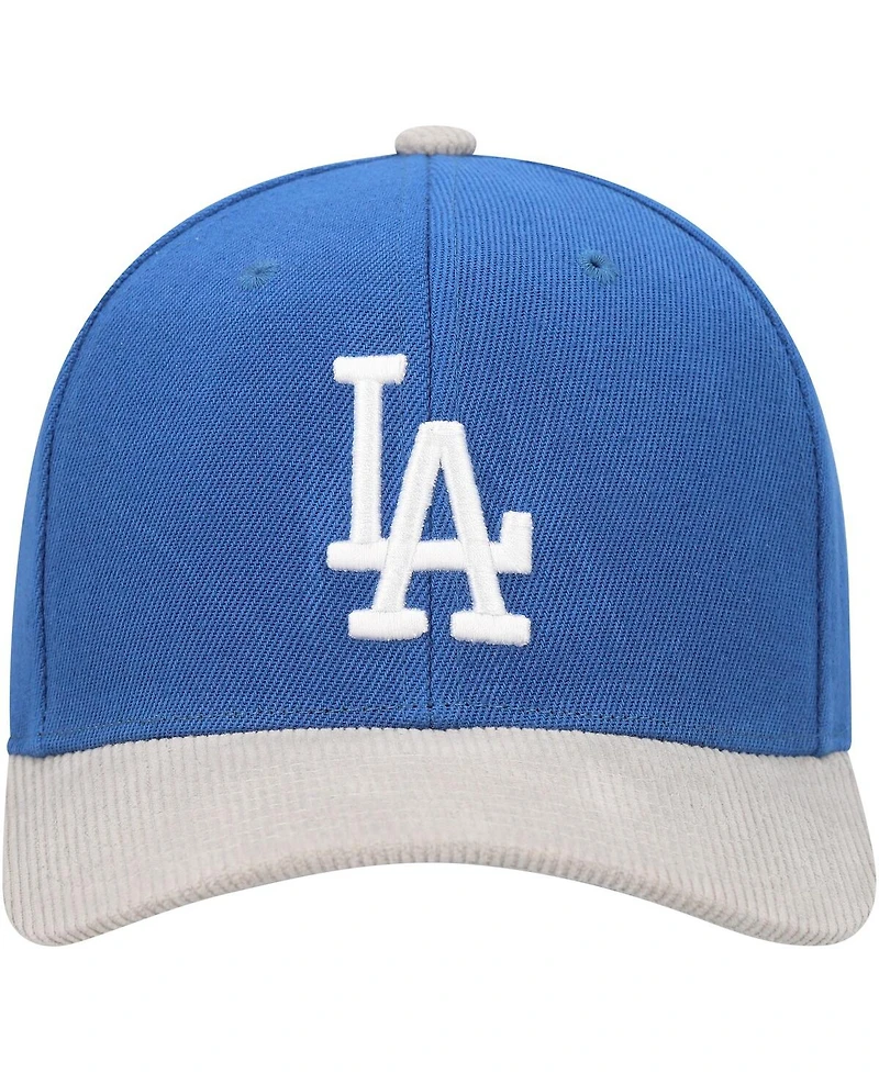 Men's Mitchell & Ness Royal Los Angeles Dodgers Corduroy Pro Snapback Hat