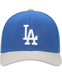 Men's Mitchell & Ness Royal Los Angeles Dodgers Corduroy Pro Snapback Hat