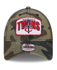 Men's New Era Camo Minnesota Twins Gameday 9FORTY Adjustable Hat