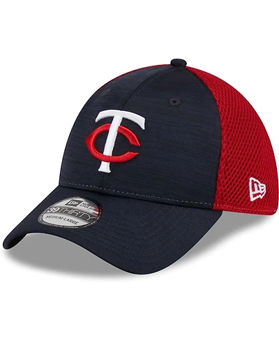 Men's New Era Navy Minnesota Twins Neo 39THIRTY Flex Hat