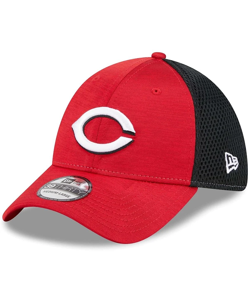 Men's New Era Red Cincinnati Reds Neo 39THIRTY Flex Hat