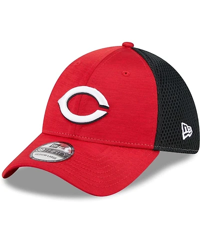 Men's New Era Red Cincinnati Reds Neo 39THIRTY Flex Hat