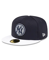 Men's New Era Navy York Yankees 2024 Batting Practice 59FIFTY Fitted Hat