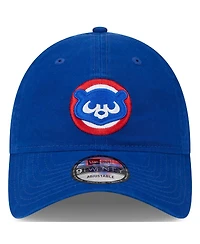 Men's New Era Royal Chicago Cubs 2024 Batting Practice 9TWENTY Adjustable Hat