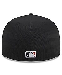 New Era Men's Black San Francisco Giants 2024 Batting Practice 59FIFTY Fitted Hat