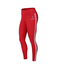 Women's Wear by Erin Andrews Red Tampa Bay Buccaneers Color Block Leggings
