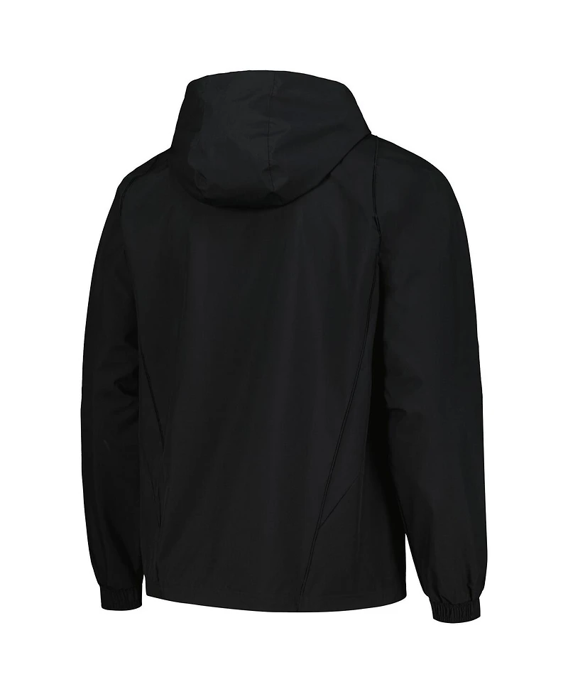 Men's adidas Black St. Louis City Sc 2024 All-Weather Raglan Full-Zip Jacket