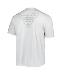 Men's Columbia White Charlotte Fc Terminal Tackle Omni-Shade T-shirt