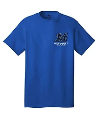 Men's Stewart-Haas Racing Team Collection Royal Chase Briscoe Flag T-shirt