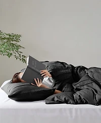 510 Design Porter Washed Pleated 3-Pc. Duvet Cover Set, Queen