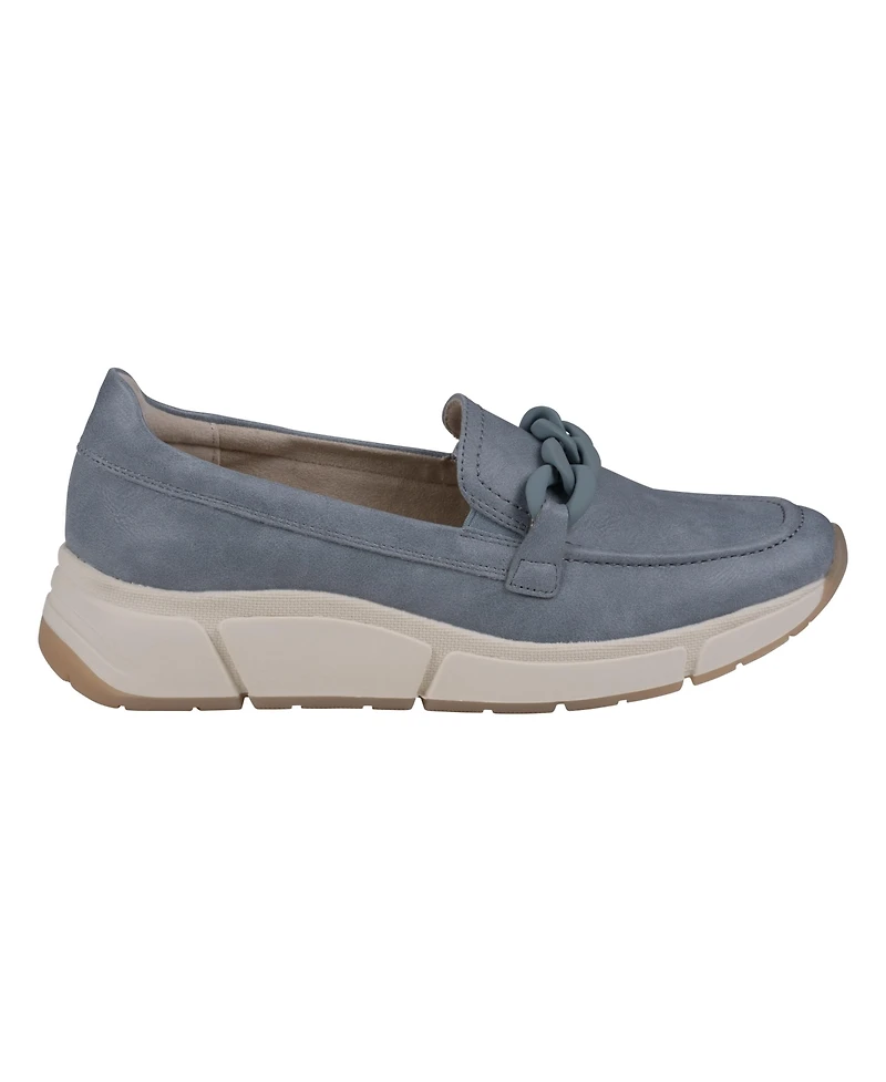 Gc Shoes Women's Molly Chain Hardware Slip On Sneakers