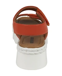 Gc Shoes Women's Voss Double Band Adjustable Strap Platform Sandals