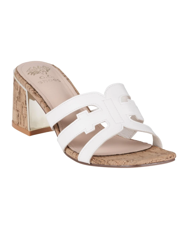 Gc Shoes Women's Gianna Block Heel Dress Sandals