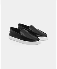 Saint Morta Hemisphere Leather Slip On Loafer