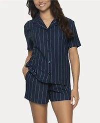 Felina Women's Mirielle 2 Pc. Shorts Pajama Set