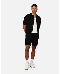 Zyair Rib Knit Button Up Shirt