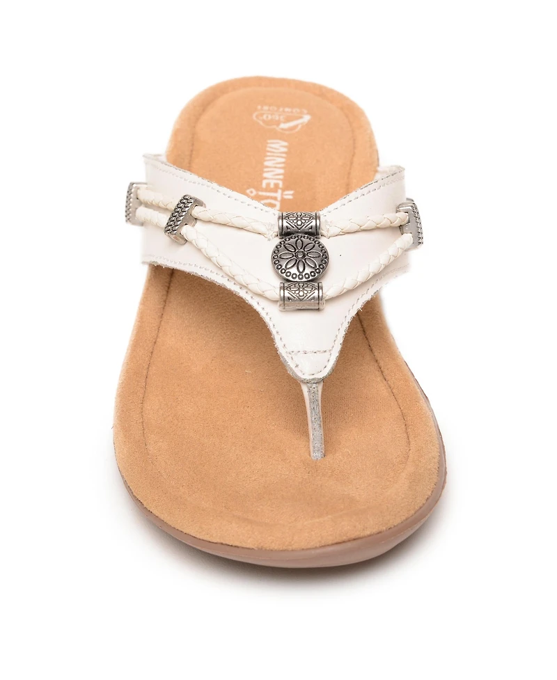 Minnetonka Women's Silverthorne 360 Thong Sandals
