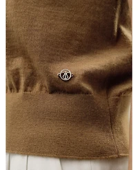 Lilysilk Women's Cashmere Round Neck Top