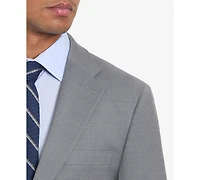 Tommy Hilfiger Men's Solid Pearl Grey Suit Separate Jacket