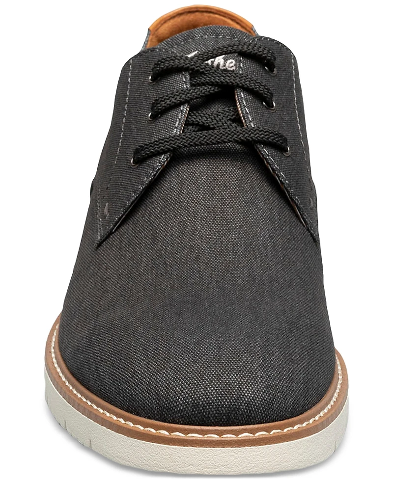 Florsheim Men's Vibe Canvas Lace-Up Plain Toe Oxford Shoes