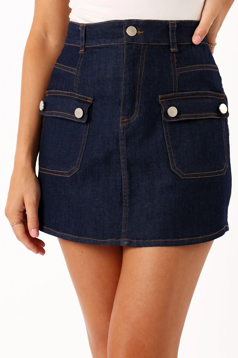 Avery Cargo Mini Skirt