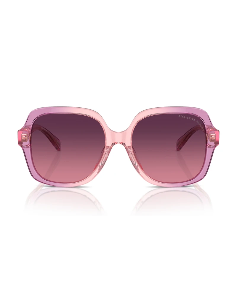 Coach Women's Polarized Sunglasses, Cr614 Hc8395U