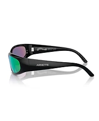Arnette Men's Catfish Sunglasses, Mirror AN4302