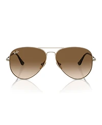 Ray-Ban Unisex Sunglasses, Aviator Titanium Rb8089