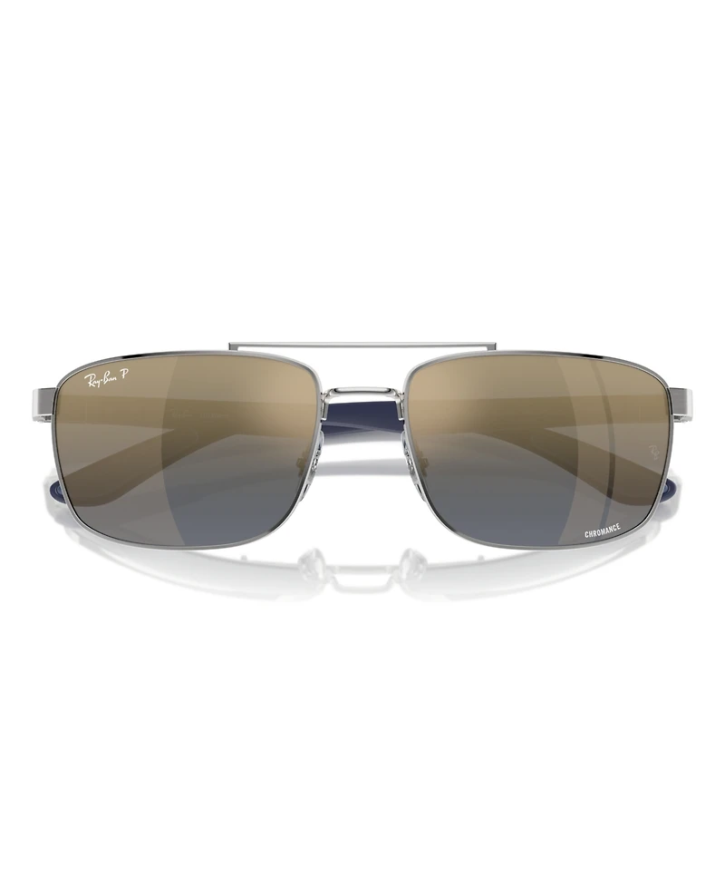 Ray-Ban Unisex Polarized Sunglasses, Rb3737 Chromance Rb3737Ch