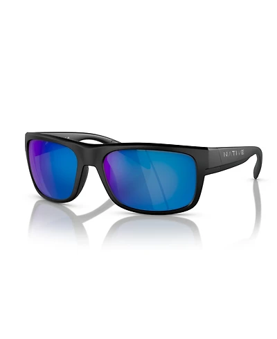 Native Eyewear Men's Ashdown Polarized Sunglasses, Mirror Polar XD9003