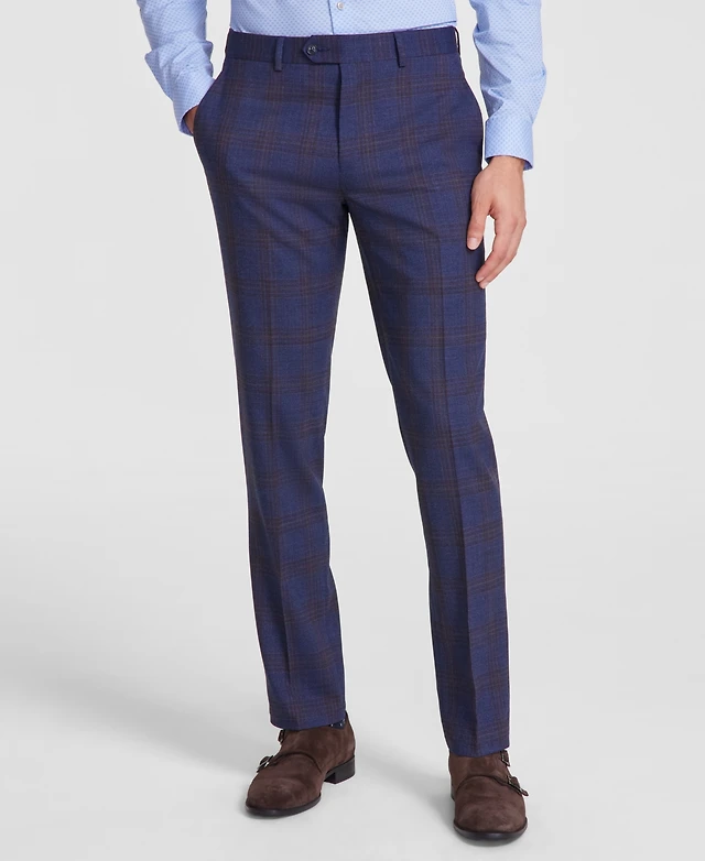 Bar Iii Macys Womens Plaid Pants Shop Bar Iii Men's Slim-Fit Suit