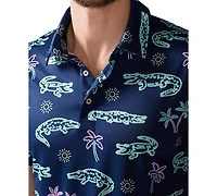 Chubbies Men's The Neon Glade Performance Polo 2.0